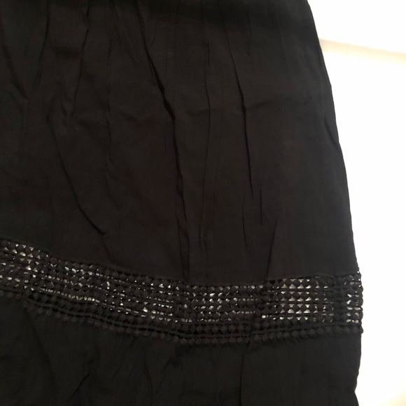 Gentle Fawn Maxi black skirt with Crocker detail - Picture 3 of 3